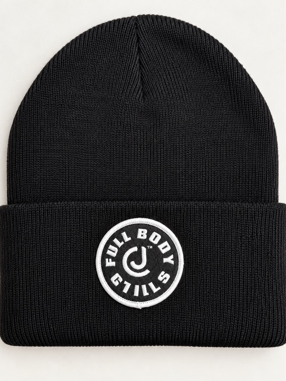 Crime Junkie Full Body Chills Black Beanie Official Podcast Merch